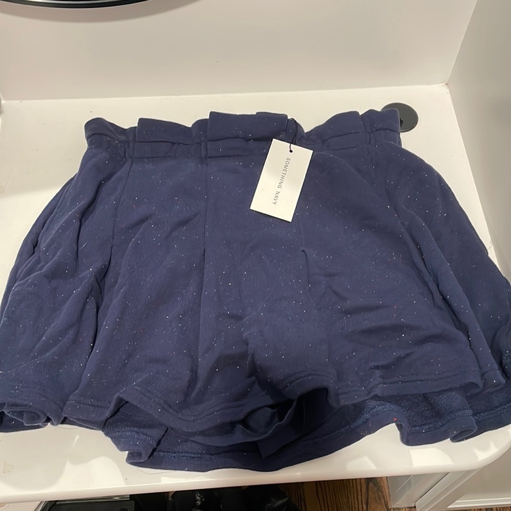 Never worn Something Navy sweater Skort